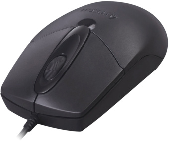 Мышь A4Tech OP-720S черный оптическая (1200dpi) silent USB (2but) - купить недорого с доставкой в интернет-магазине