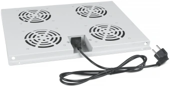 Модуль вентиляторный Cabeus (TRAY-60) 4 вент. серый - купить недорого с доставкой в интернет-магазине