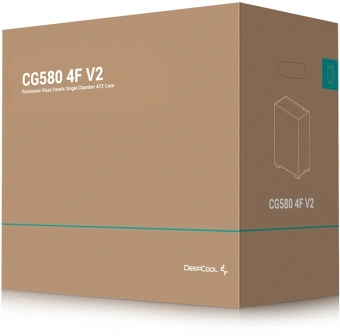 Корпус Deepcool CG580 4F V2 черный без БП ATX 6x120mm 4x140mm 2xUSB3.0 audio bott PSU - купить недорого с доставкой в интернет-магазине