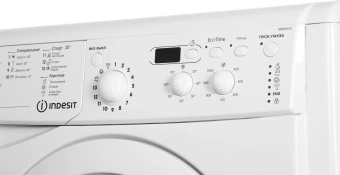 Стиральная машина Indesit EcoTime IWSD 6105 (CIS).L класс: A загр.фронтальная макс.:6кг белый - купить недорого с доставкой в интернет-магазине