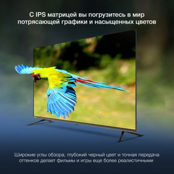 Телевизор LED Hyundai 65" H-LED65BU7100 WebOS Frameless Metal серый/серый 4K Ultra HD 60Hz MEMC DVB-T DVB-T2 DVB-C DVB-S DVB-S2 USB WiFi Smart TV - купить недорого с доставкой в интернет-магазине