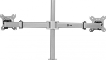 Кронштейн для мониторов Cactus CS-VM-D29-AL серебристый 13"-27" макс.8кг настольный поворот и наклон - купить недорого с доставкой в интернет-магазине