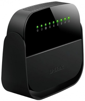 Роутер беспроводной D-Link DSL-2640U/R1A N150 ADSL2+/VDSL2 черный - купить недорого с доставкой в интернет-магазине