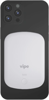 Мобильный аккумулятор Vipe Jake 5000mAh PD 20W 3A USB-C беспров.зар. белый (VPPBJAKE5KSTWH) - купить недорого с доставкой в интернет-магазине