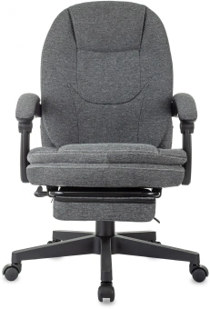Кресло руководителя Бюрократ CH-868MSG-BF серый 3C1 крестов. пластик подст.для ног пластик черный - купить недорого с доставкой в интернет-магазине
