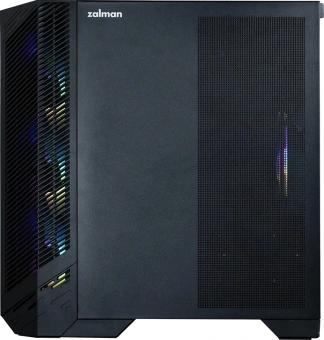 Корпус Zalman D50 черный без БП ATX 11x120mm 2x140mm 2xUSB3.0 audio bott PSU - купить недорого с доставкой в интернет-магазине