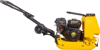 Виброплита Huter VP-35W 4870Вт 6.5л.с. бензиновый желтый (74/6/2) - купить недорого с доставкой в интернет-магазине
