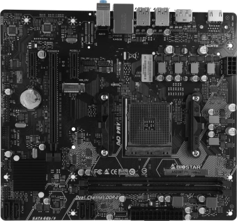 Материнская плата Biostar A520MT Soc-AM4 AMD A520 2xDDR4 mATX AC`97 8ch(7.1) GbLAN RAID+HDMI+DP - купить недорого с доставкой в интернет-магазине