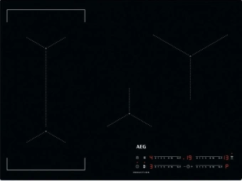 Индукционная варочная поверхность AEG IKE74441IB черный - купить недорого с доставкой в интернет-магазине