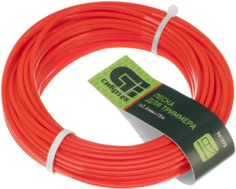 Леска для садовых триммеров Сибртех 961575 d=2.4мм L=15м - купить недорого с доставкой в интернет-магазине