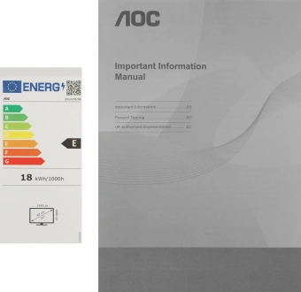 Монитор AOC 24.5" Gaming 25G3ZM черный/красный VA LED 16:9 HDMI матовая HAS Piv 300cd 178гр/178гр 1920x1080 240Hz FreeSync DP FHD 4.24кг - купить недорого с доставкой в интернет-магазине