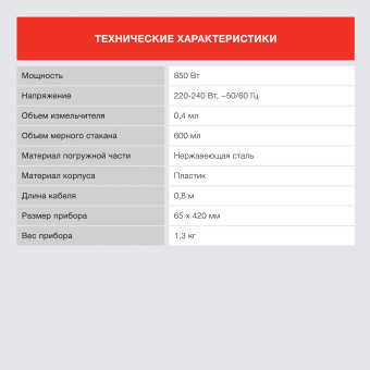 Блендер погружной Starwind SBP2201 850Вт красный/черный - цена, купить или заказать с доставкой в интернет-магазине Блендер погружной Starwind SBP2201 850Вт красный/черный - купить недорого с доставкой в интернет-магазине