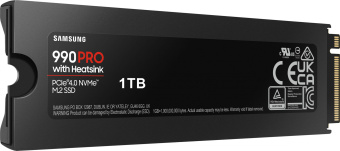 Накопитель SSD Samsung PCIe 4.0 x4 1TB MZ-V9P1T0CW 990 Pro M.2 2280 - купить недорого с доставкой в интернет-магазине