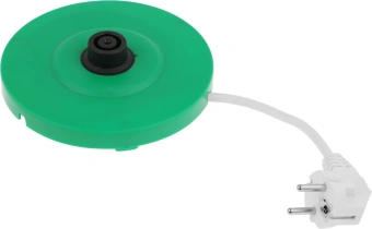 Чайник электрический Великие Реки Томь-1 1.7л. 1850Вт белый/зеленый корпус: пластик - купить недорого с доставкой в интернет-магазине