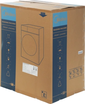Стиральная машина Midea MF01610US40/W класс: A загр.фронтальная макс.:6кг белый - купить недорого с доставкой в интернет-магазине
