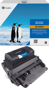 Картридж лазерный G&G GG-CF281X черный (25000стр.) для HP LJ Ent M630/M605dn/M606dn/M605x - купить недорого с доставкой в интернет-магазине