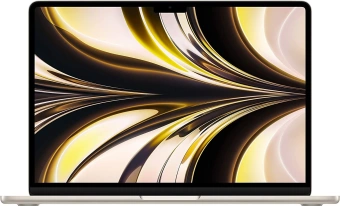 Ноутбук Apple MacBook Air A2681 M2 8 core 16Gb SSD256Gb/8 core GPU 13.6" Retina (2560x1664) macOS star WiFi BT Cam (MC7W4HN/A) - купить недорого с доставкой в интернет-магазине