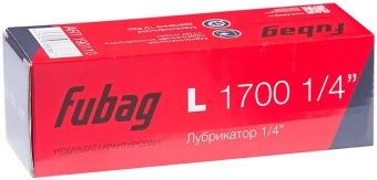 Лубрикатор для пневмоинструмента Fubag L 1700 1700л/мин - купить недорого с доставкой в интернет-магазине