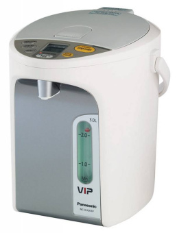 Термопот Panasonic NC-HU301PZTW 3л. 875Вт белый/серый - купить недорого с доставкой в интернет-магазине