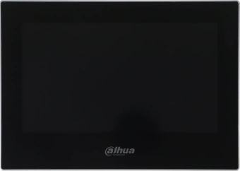 Видеодомофон Dahua DHI-VTH2621G-P черный - купить недорого с доставкой в интернет-магазине