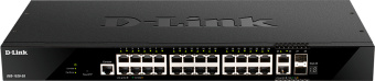 Коммутатор D-Link DGS-1520-28/A1A (L3) 24x1Гбит/с 2x10Гбит/с 2xКомбо(10GBase-T/SFP+) управляемый - купить недорого с доставкой в интернет-магазине