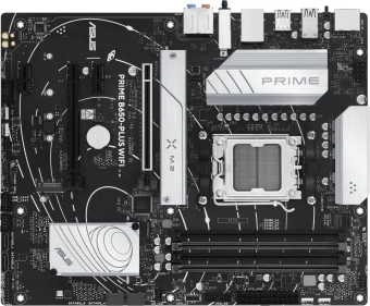 Материнская плата Asus PRIME B650-PLUS WIFI SocketAM5 AMD B650 4xDDR5 ATX AC`97 8ch(7.1) 2.5Gg RAID+HDMI+DP - купить недорого с доставкой в интернет-магазине