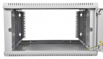 Шкаф коммутационный ЦМО ШРН-ЭКОНОМ (ШРН-Э-12.350) настенный 12U 600x350мм пер.дв.стекл 85кг серый 300мм - купить недорого с доставкой в интернет-магазине