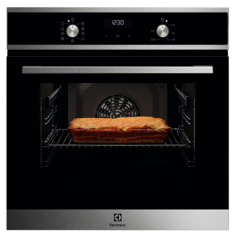 Духовой шкаф Электрический Electrolux EOF5C50BX черный/нержавеющая сталь - цена, купить или заказать с доставкой в интернет-магазине Духовой шкаф Электрический Electrolux EOF5C50BX черный/нержавеющая сталь - купить недорого с доставкой в интернет-магазине