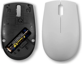 Мышь Lenovo 300 Wireless Compact серый оптическая 1000dpi беспров. USB 2but (GY51L15678) - купить недорого с доставкой в интернет-магазине