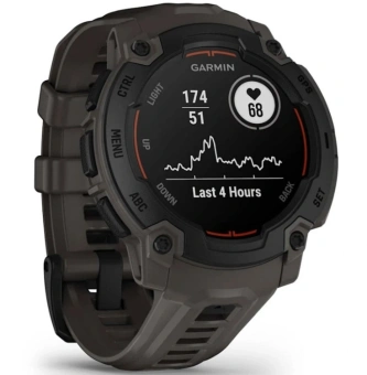 Смарт-часы Garmin Instinct E 1.4" AMOLED корп.серый рем.серый (010-02933-00) - купить недорого с доставкой в интернет-магазине
