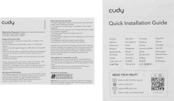 Роутер беспроводной Cudy WR1500 AX1500 10/100/1000 черный - купить недорого с доставкой в интернет-магазине