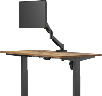 Кронштейн для мониторов Cactus CS-VM-MG-80-BK черный/белый 17"-32" макс.9кг настольный поворот и наклон - купить недорого с доставкой в интернет-магазине