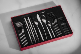 Набор столовых приборов Rondell Kerstin RD-245 набор из 24предм. стальной - купить недорого с доставкой в интернет-магазине