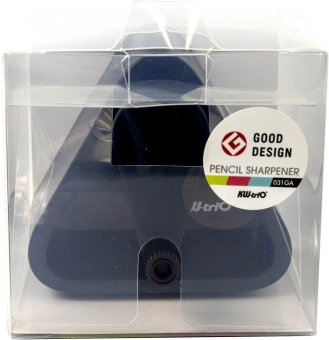 Точилка для карандашей механическая Kw-Trio 031GA-BLK 1 отверстие пластик черный - купить недорого с доставкой в интернет-магазине
