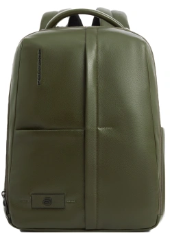 Рюкзак мужской Piquadro Russel CA6765W137/VE2 хаки кожа - купить недорого с доставкой в интернет-магазине