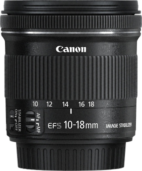 Объектив Canon EF-S IS STM (9519B005) 10-18мм f/4.5-5.6 - купить недорого с доставкой в интернет-магазине