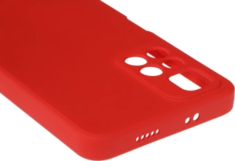 Чехол (клип-кейс) BoraSCO для Xiaomi Poco M4 Pro 5G Microfiber Case красный (70107) - купить недорого с доставкой в интернет-магазине