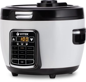 Мультиварка Vitek VT-4284 4л 700Вт белый/черный - купить недорого с доставкой в интернет-магазине