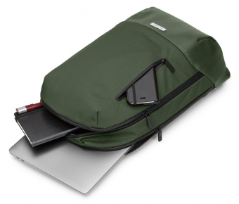 РюкзакДА Moleskine METRO (ET926MTBKK6) 31x47x13см полиамид зеленый - купить недорого с доставкой в интернет-магазине