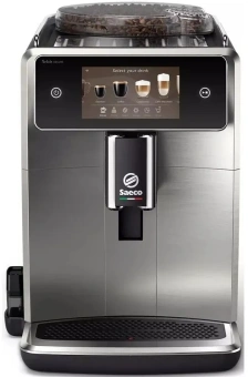 Кофемашина Saeco SM8785/00 серебристый - купить недорого с доставкой в интернет-магазине