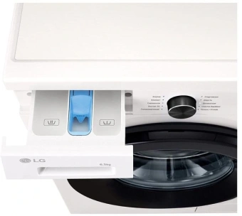 Стиральная машина LG F2Y1WS6W.ABWPCOM класс: A загр.фронтальная макс.:6.5кг белый инвертор - купить недорого с доставкой в интернет-магазине