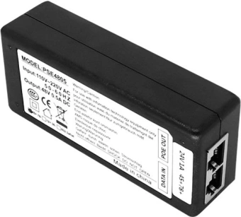 Инжектор PoE Digma DNP30W48GTAP 10/100/1000BASE-T 30Вт 100-240В(АС) - купить недорого с доставкой в интернет-магазине