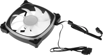 Вентилятор для корпуса Accord ACC-U12 ARGB 120х120x25 черный 4-pin 27дБ (ACC-U12 ARGB BLACK) brown box - купить недорого с доставкой в интернет-магазине