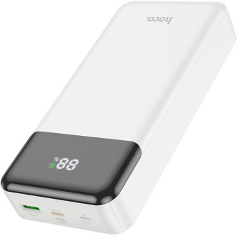 Мобильный аккумулятор Hoco J102A Cool figure 20000mAh QC/PD 20W 5A USB-A/USB-C белый (J102A COOL FIGURE WHITE) - купить недорого с доставкой в интернет-магазине