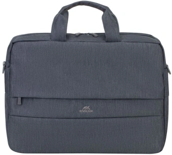 Сумка для ноутбука 15.6" Riva 7532 dark grey темно-серый полиэстер - купить недорого с доставкой в интернет-магазине