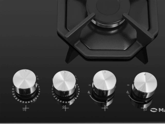 Газовая варочная поверхность Maunfeld EEHG.642VC.2CB/KG черный - купить недорого с доставкой в интернет-магазине