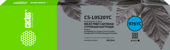 Картридж струйный Cactus CS-L0S20YC 976YC черный (465мл) для HP PageWide P55250dw/P57750dw - купить недорого с доставкой в интернет-магазине