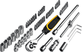 Набор инструментов Stayer 27760-H57 57 предметов (жесткий кейс) - купить недорого с доставкой в интернет-магазине