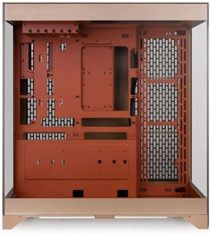 Корпус Thermaltake CTE E550 TG Gravel Sand коричневый без БП ATX 8x120mm 6x140mm 2xUSB3.0 audio bott PSU - купить недорого с доставкой в интернет-магазине