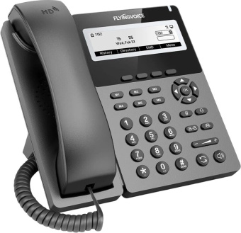 Телефон IP Flyingvoice P22P серый (упак.:1шт) - купить недорого с доставкой в интернет-магазине